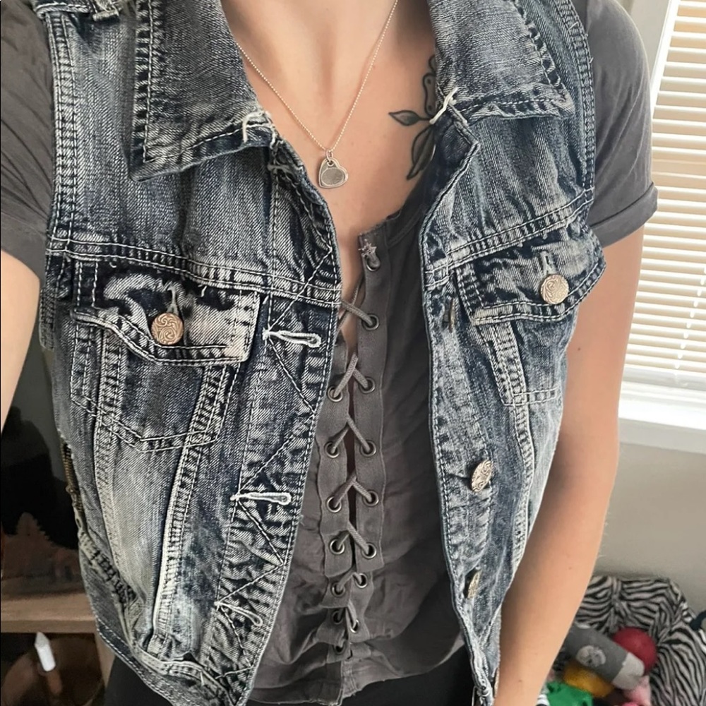 Vanity Denim vest